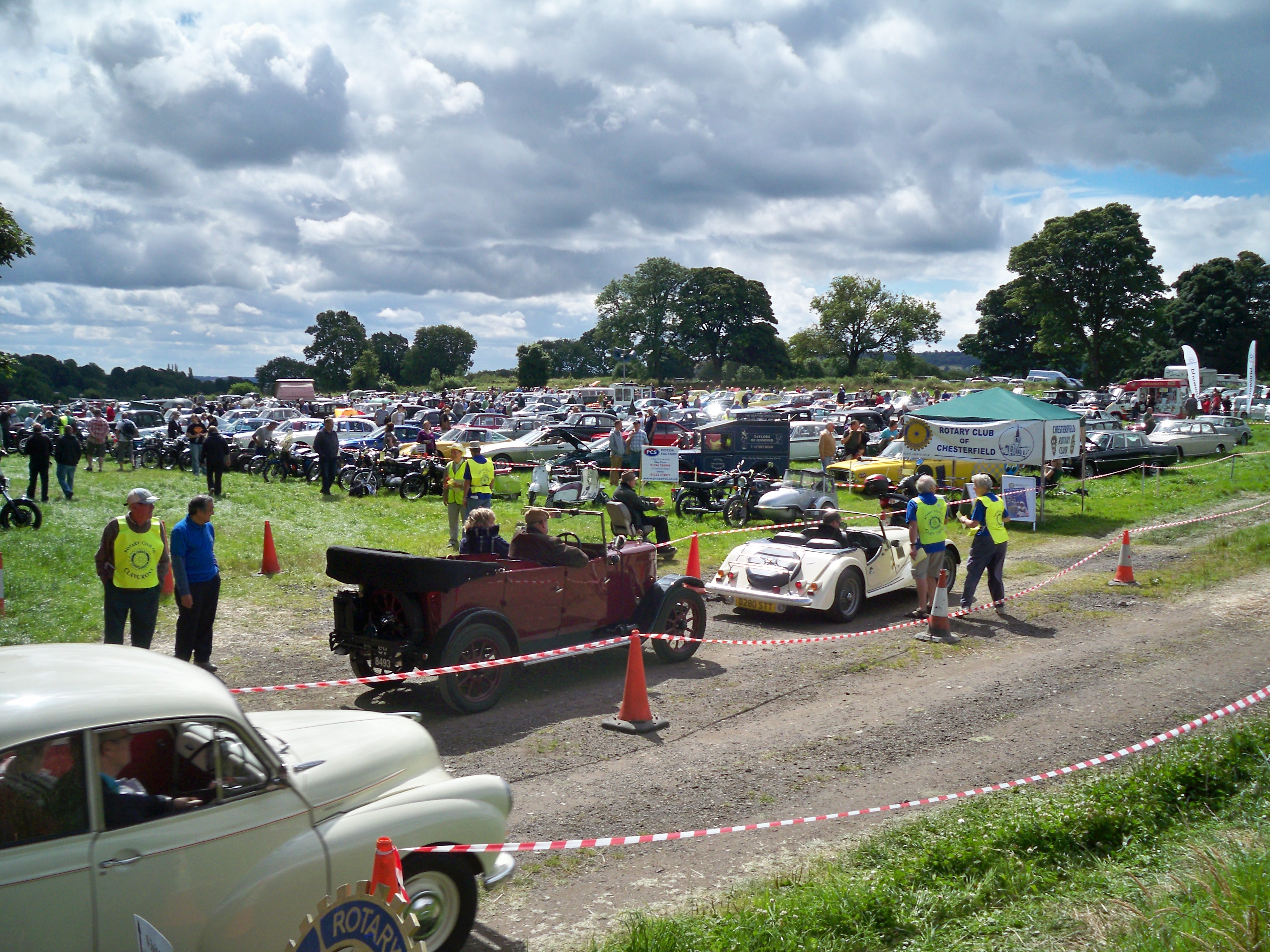 Ashover Charity Classic Car & Bike Show was a success « Rotary District ...